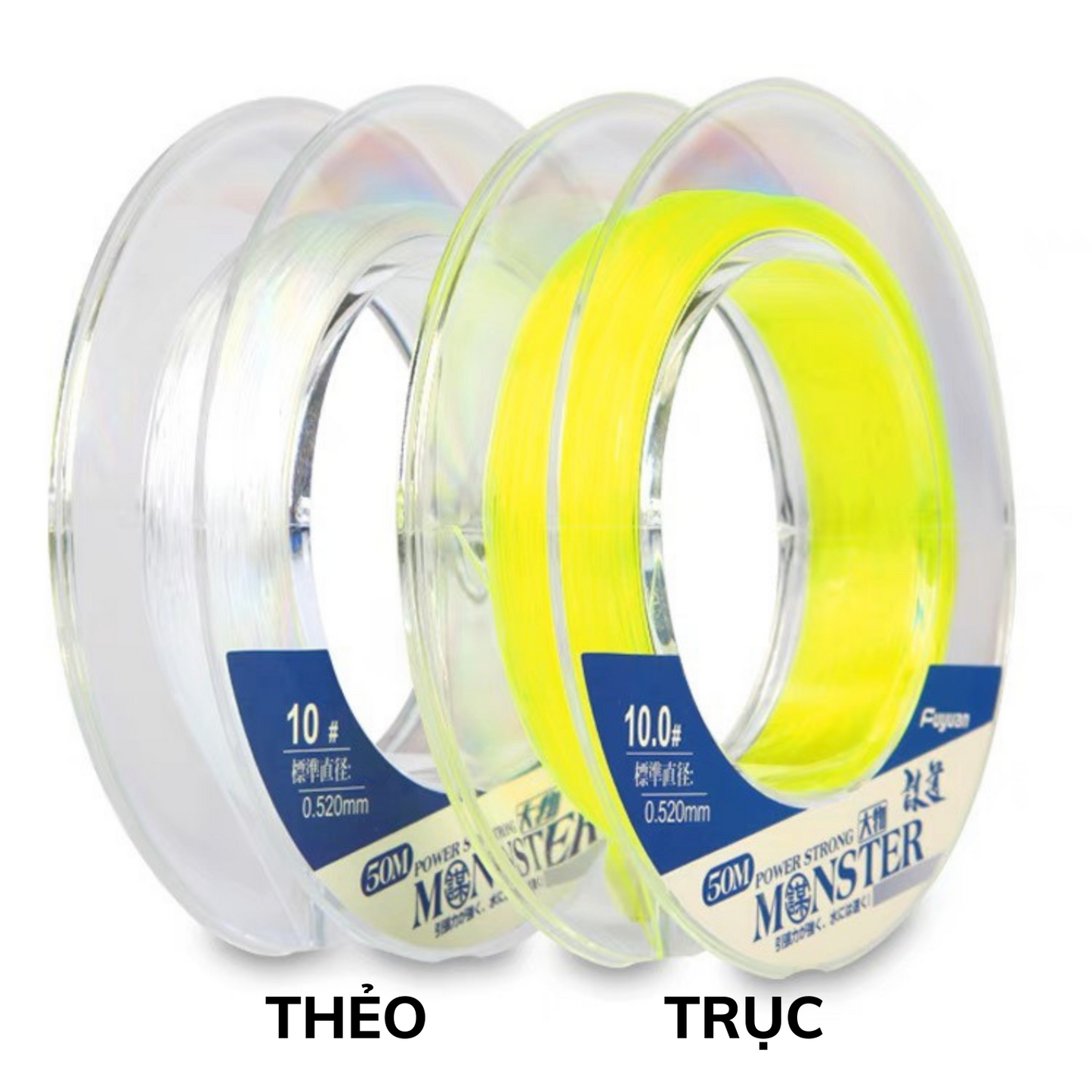 Cước Trục Thẻo Săn Hàng FUYUAN Hàng Chính Hãng - Độ tải và chống mài mòn cao