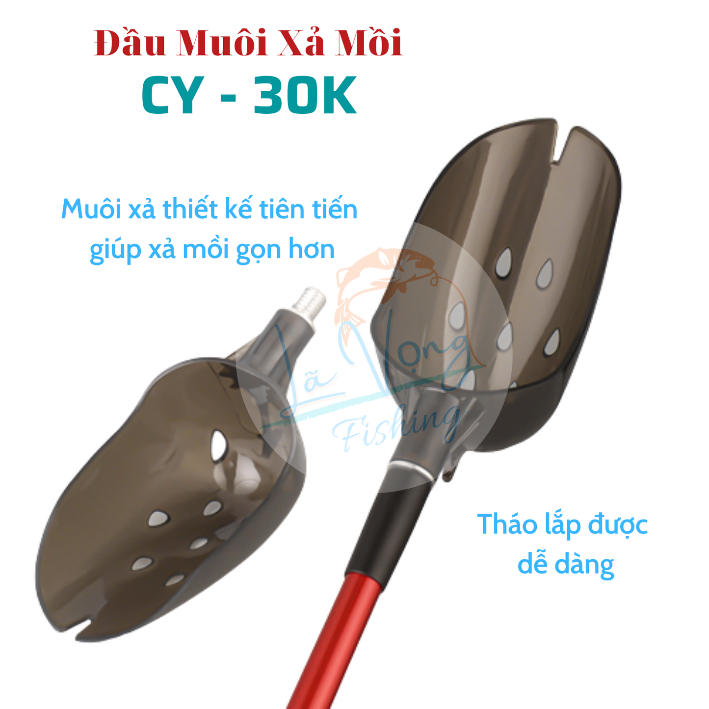 Đầu Muôi Xả Mồi Săn Hàng Chiyao - Lã Vọng Fishing