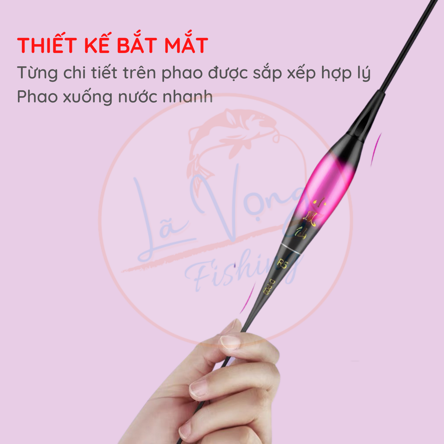 Phao đêm đổi màu Tiểu Phượng Tiên, Phao câu đơn đài cao cấp