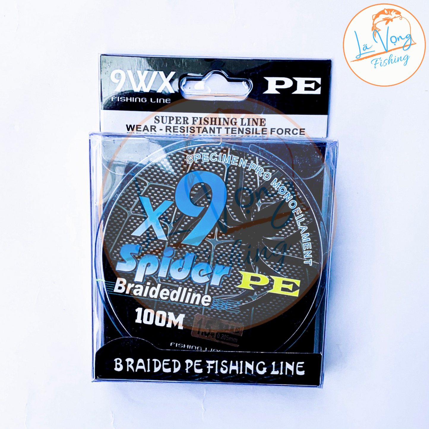 Dù PE X9 Spider Chuyên câu Lục, câu Đài , câu Lure