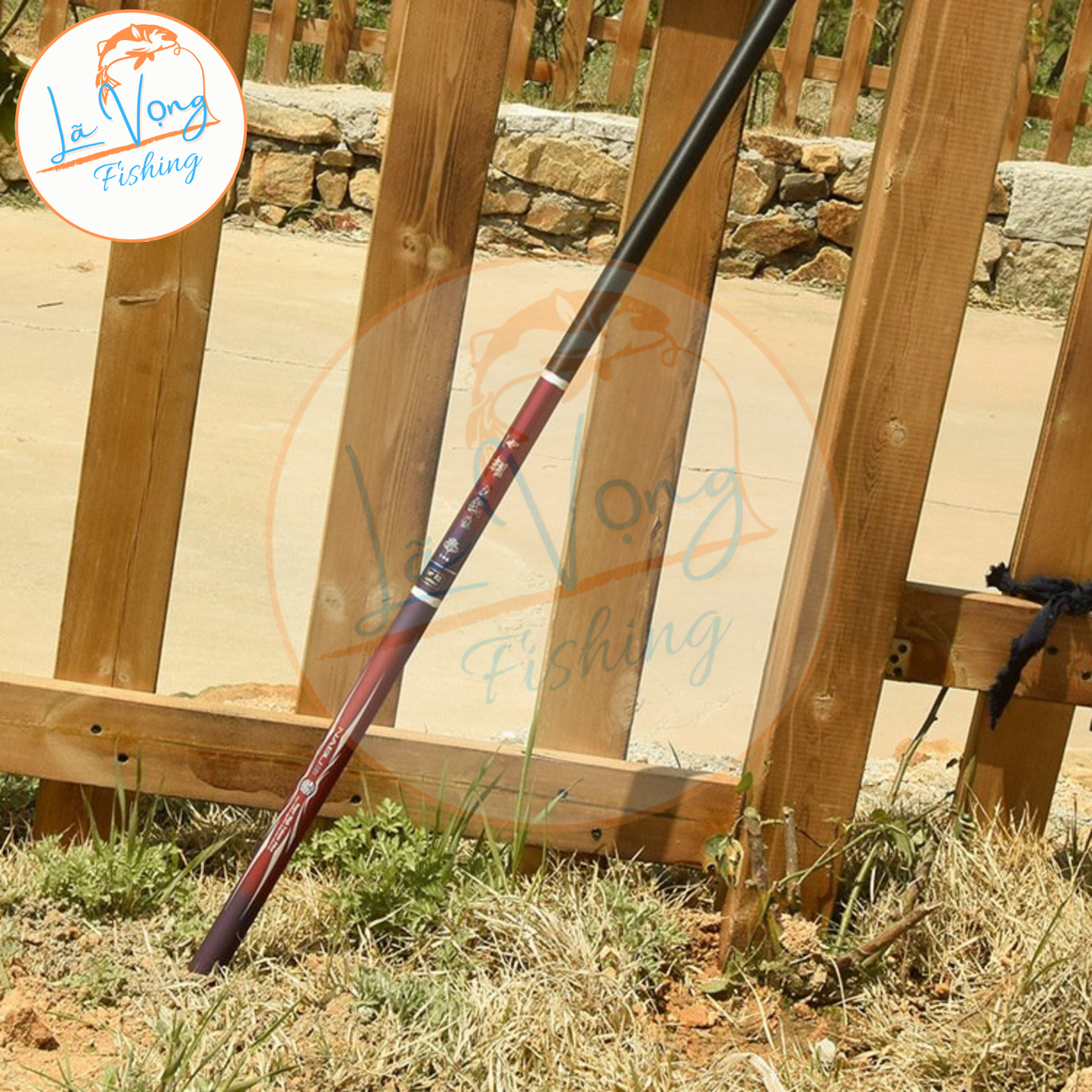 Cán vợt săn hàng CY dài 3m, Cán vợt vớt cá câu đơn, câu đài,câu lục