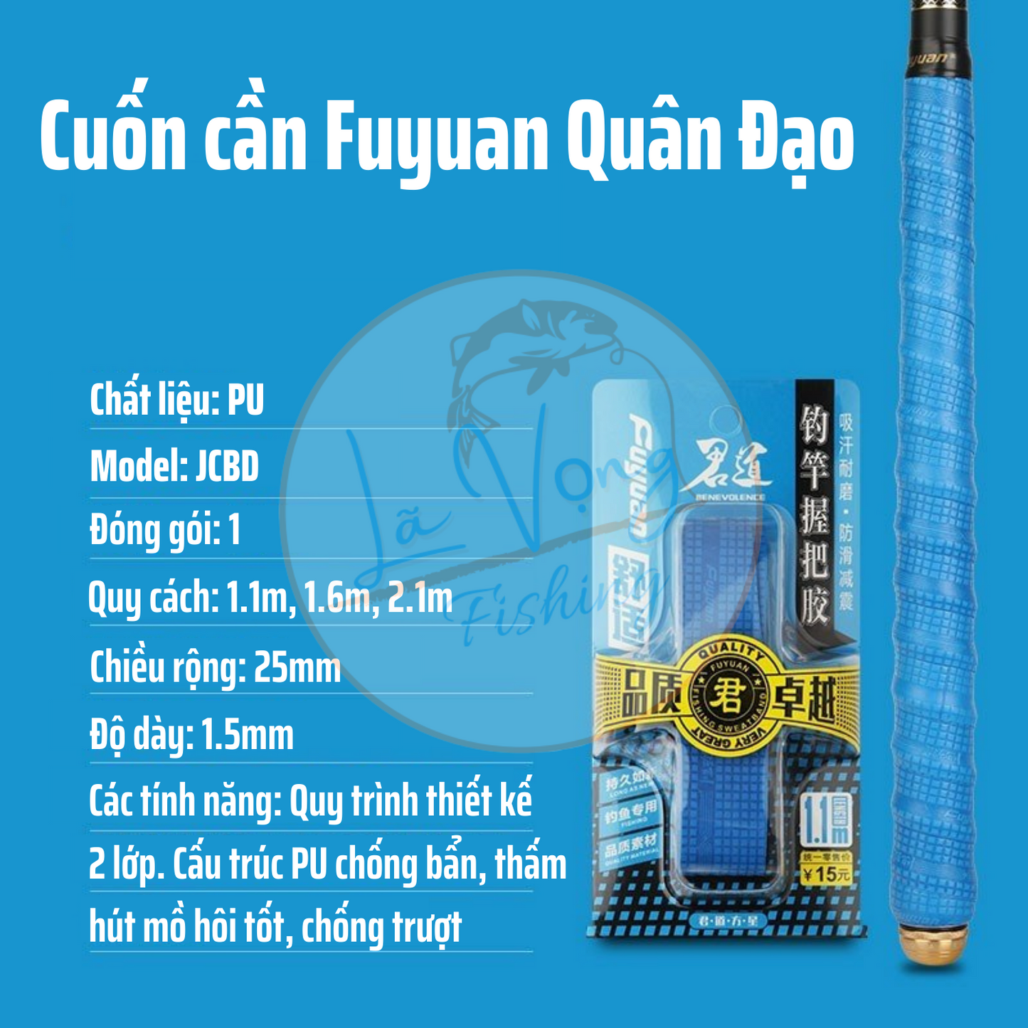 Cuốn Cần Fuyuan Quân Đạo - Lã Vọng FIshing