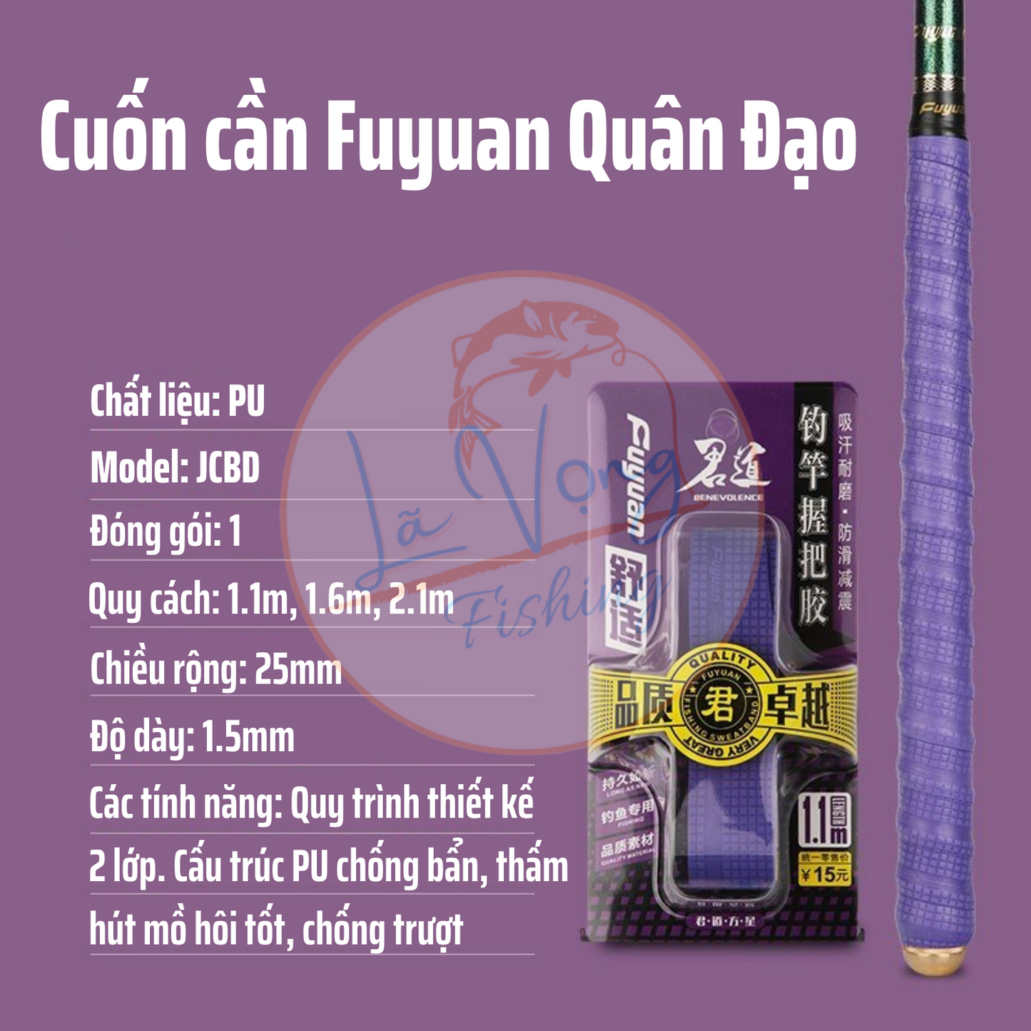 Cuốn Cần Fuyuan Quân Đạo - Lã Vọng FIshing