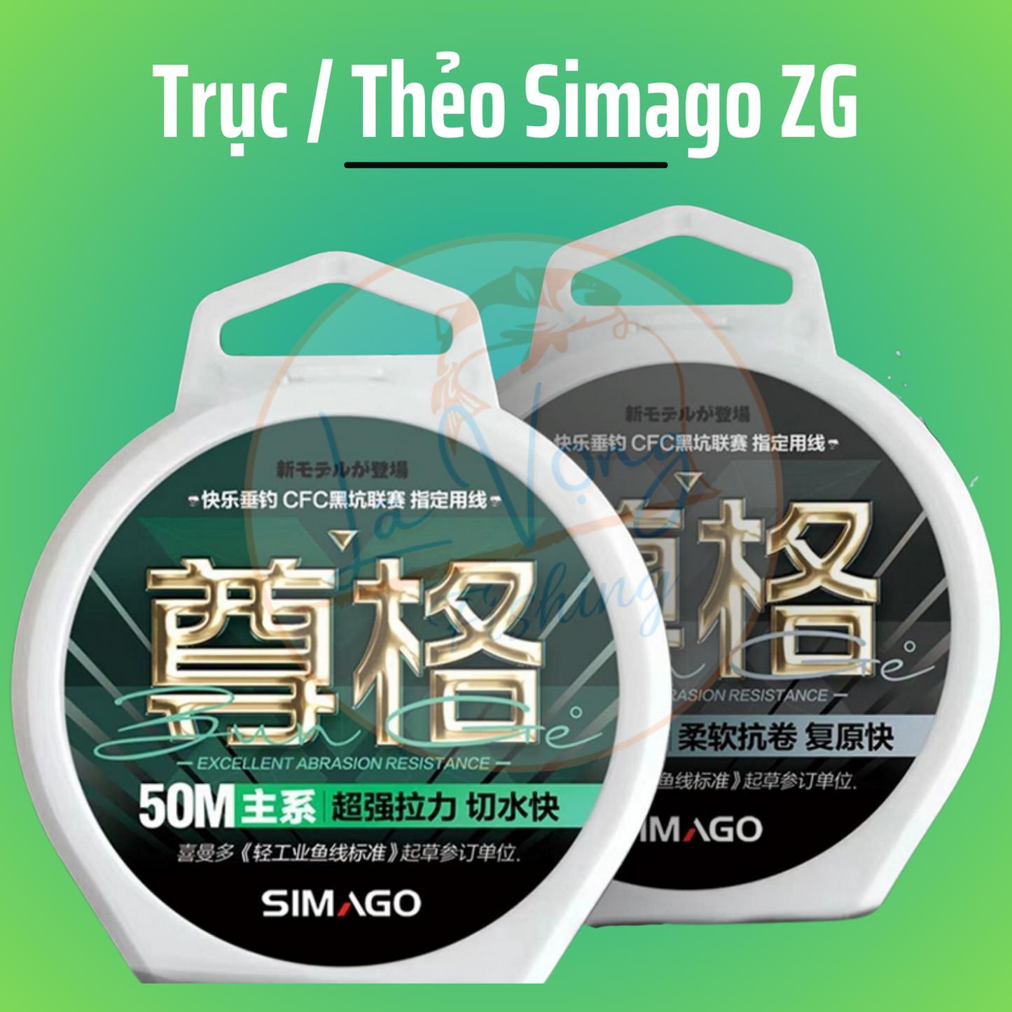 Trục - Thẻo Simago ZG Hàng Chính Hãng - Lã Vọng Fishing