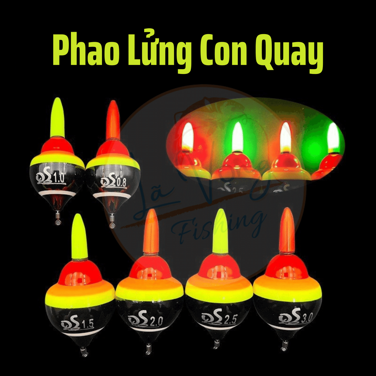 Phao đánh lửng con quay, phao săn hàng, chuyên đánh nước nông, đánh lửng trong câu đơn, đài