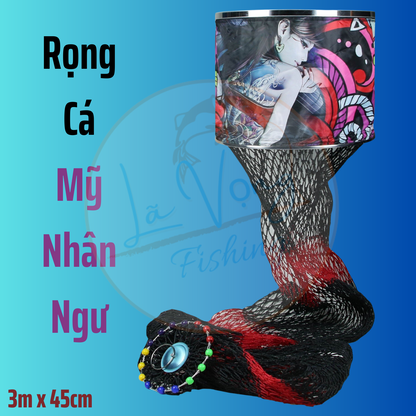 Rọng Câu Đài Mỹ Nhân Ngư, Rọng Đựng Cá Cao Cấp