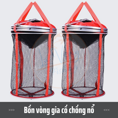 Rọng cá đỏ, túi đựng cá cao cấp