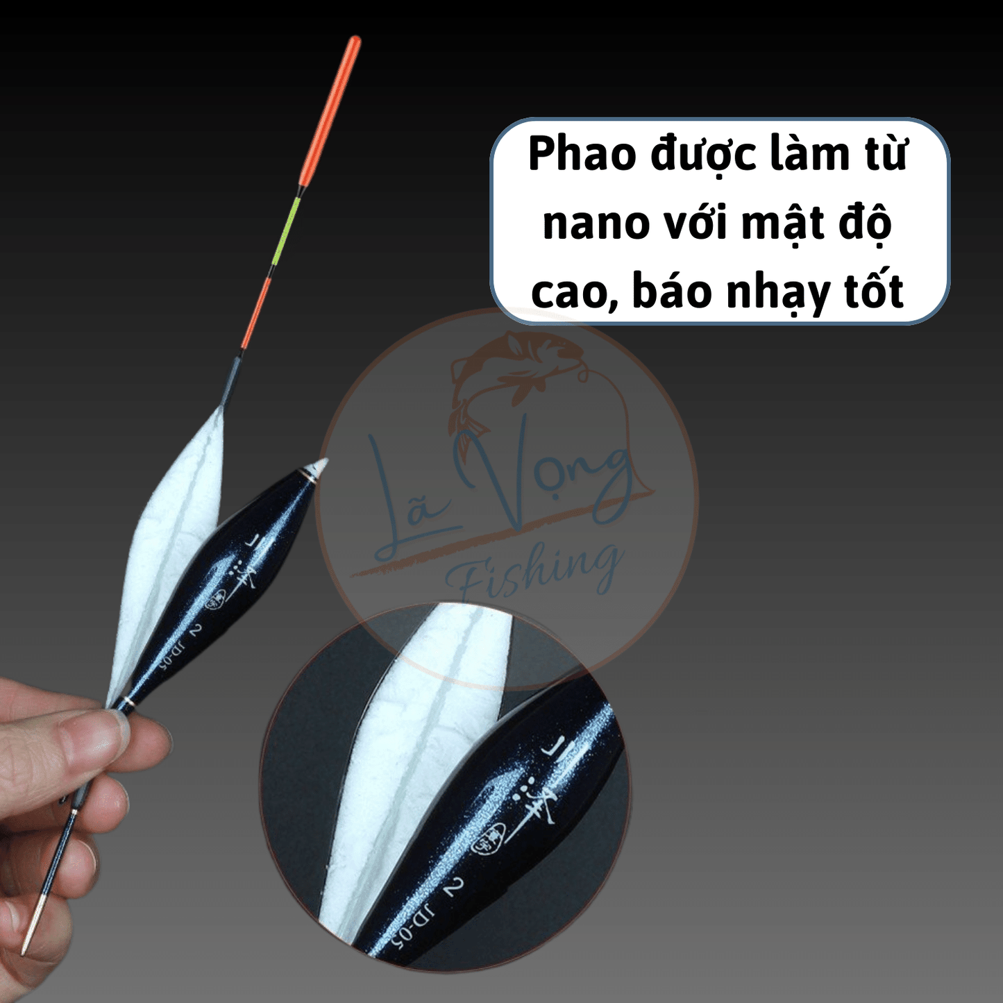 Phao Câu Đài Câu Lửng Chuyên Ngày JD05 - Lã Vọng Fishing