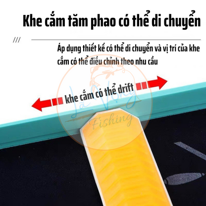 Hộp Phao Săn Hàng Vàng Đen 62cm,  Hộp Phụ Kiện Cao Cấp