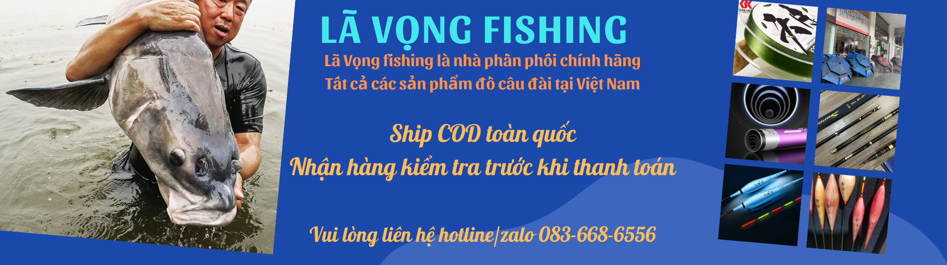 Đồ câu cá chính hãng Lã Vọng fishing – lavongfishingvn