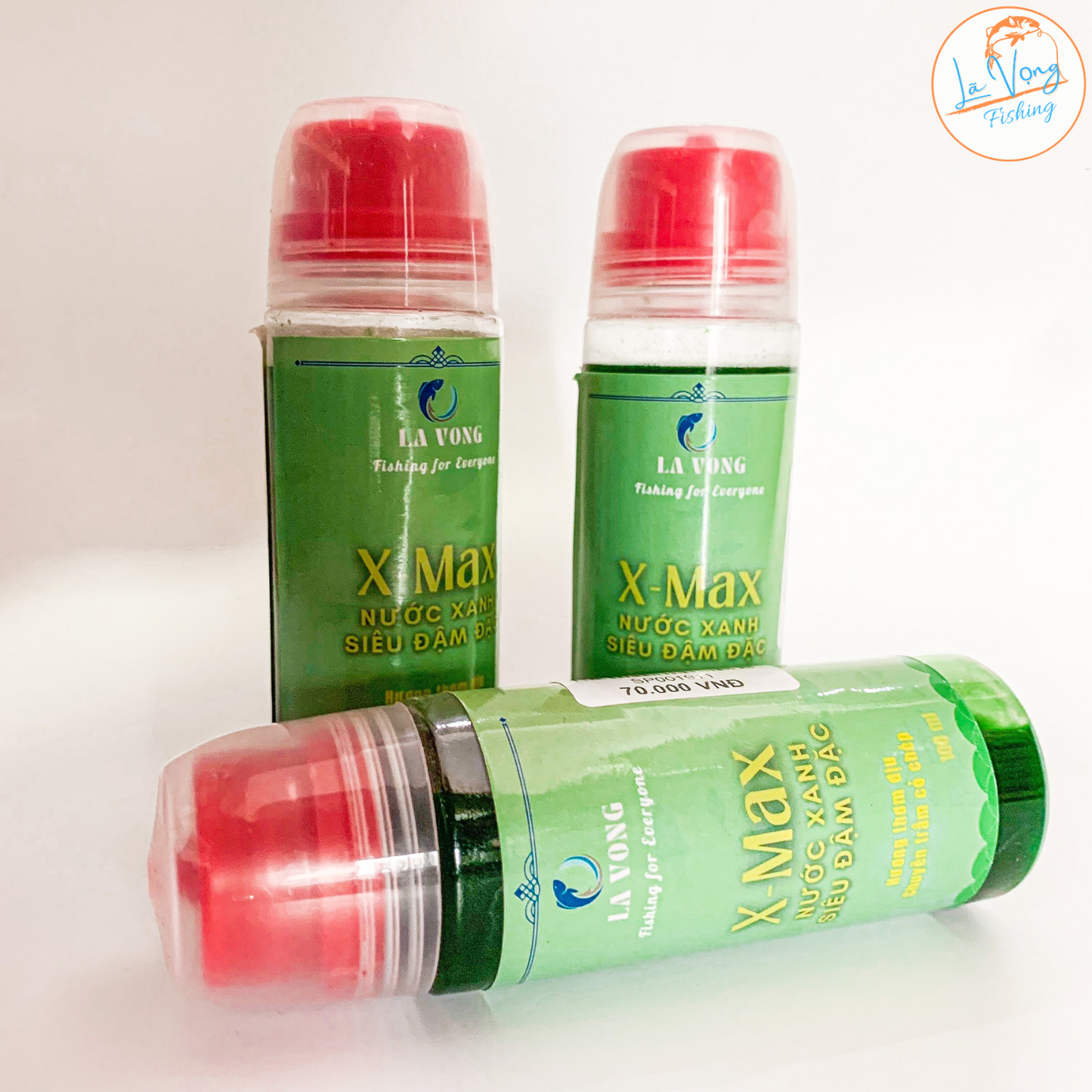 Nước xanh X - Max siêu đậm đặc, chuyên trắm cỏ, chép, vị thơm dịu