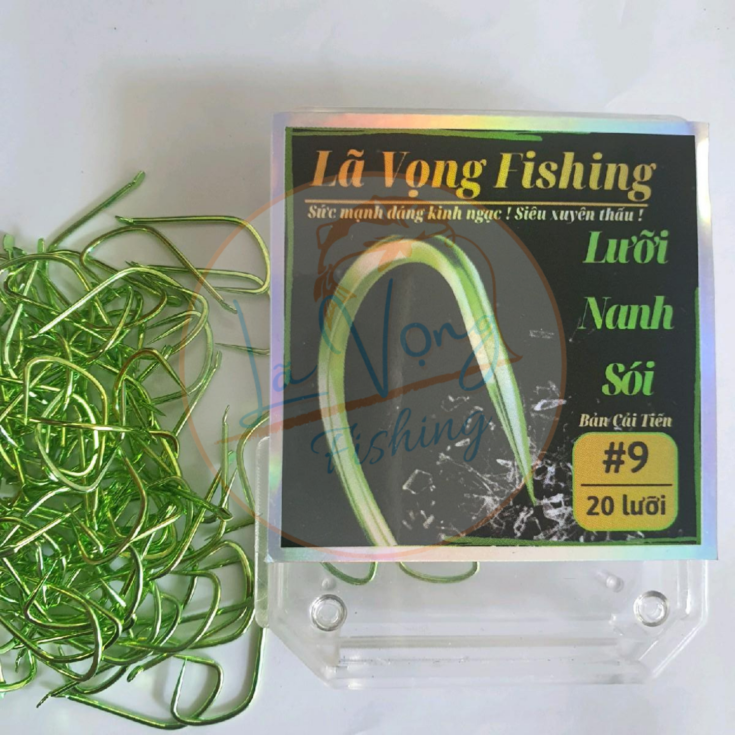 Lưỡi câu Nanh Sói không ngạnh - Lã Vọng Fishing