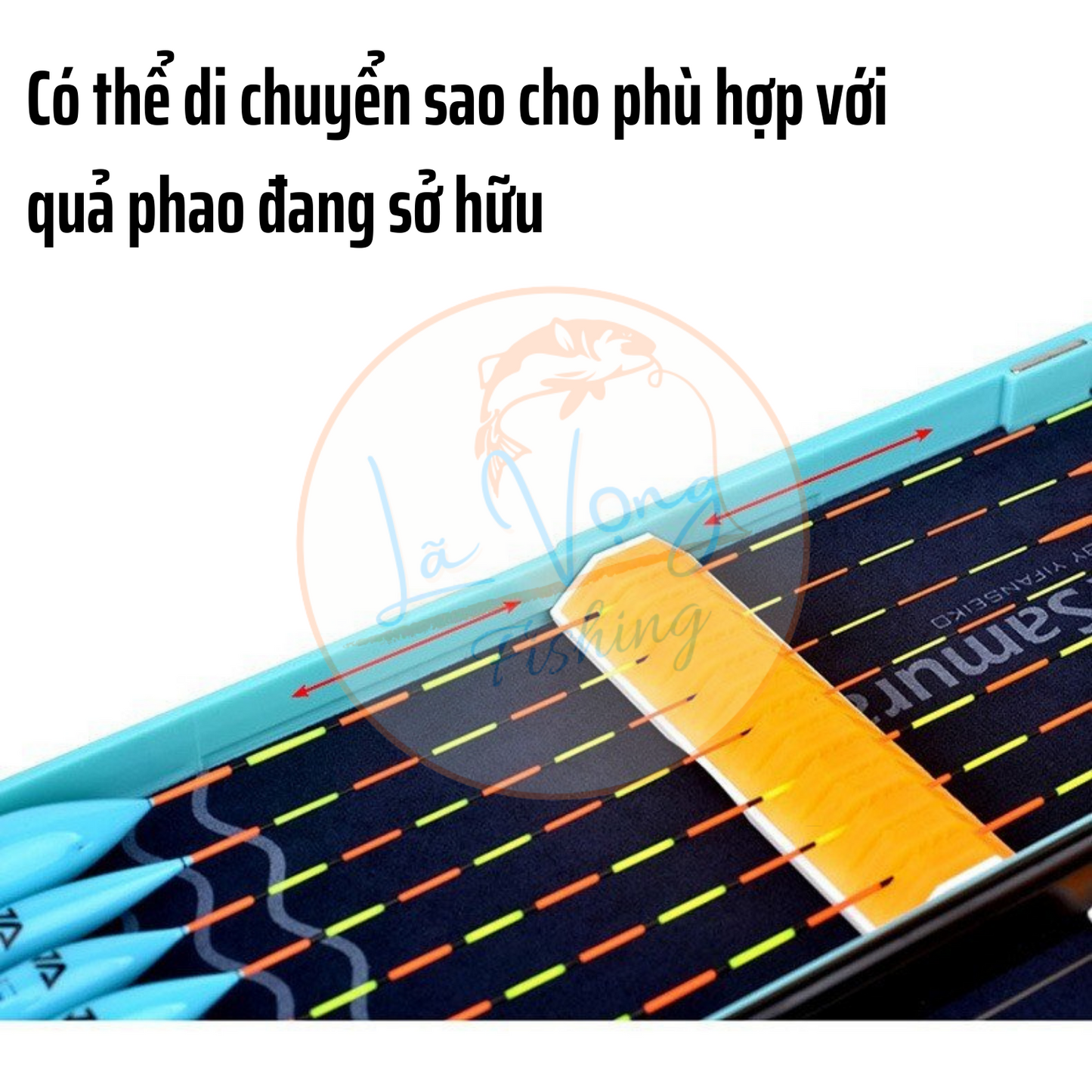 Hộp Phao Xanh - Trắng Cao Cấp - Lã Vọng Fishing