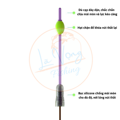 [ 2 bộ trục ] Trục làm sẵn Fuyuan Săn Hàng Quán Quân Cao Cấp, trục buộc sẵn câu cá, chuyên câu đơn đài