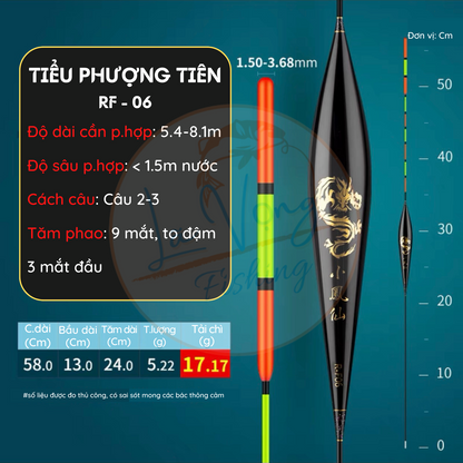 Phao Săn Hàng Câu Đài Nano Tiểu Phượng Tiên RF - Lã Vọng Fishing