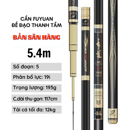 Cần câu FuYuan Đế Đạo Thanh Tầm 19i , Cần câu đài chuyên săn hàng