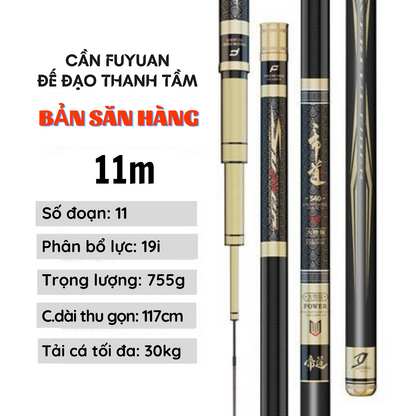 Cần câu FuYuan Đế Đạo Thanh Tầm 19i , Cần câu đài chuyên săn hàng