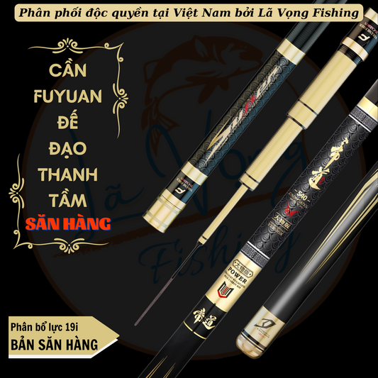 Cần câu FuYuan Đế Đạo Thanh Tầm 19i , Cần câu đài chuyên săn hàng