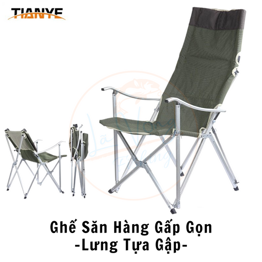 Ghế săn hàng câu đài TIANYE có thể gấp gọn, dễ dàng mang theo