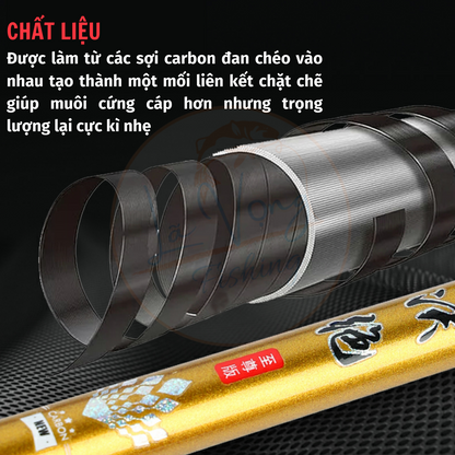 Muôi xả mồi, vẩy mồi hạt xả câu đài dài 1m - 1m2