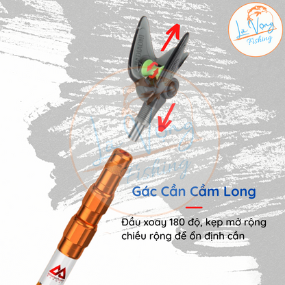 Gác Chống Cần Câu Đài MC Cầm Long Hàng Chính Hãng