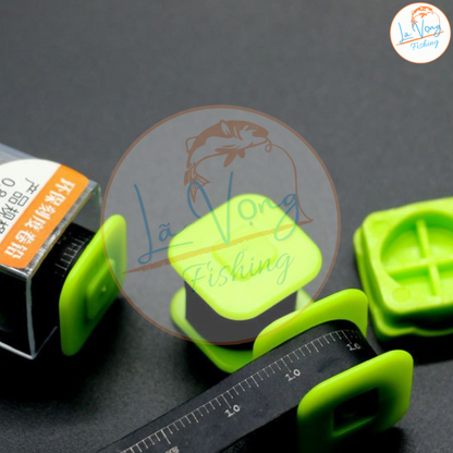 Chì lá câu đài cao cấp, không bụi chì, chì cuộn chia vạch câu cá - Lã Vọng Fishing