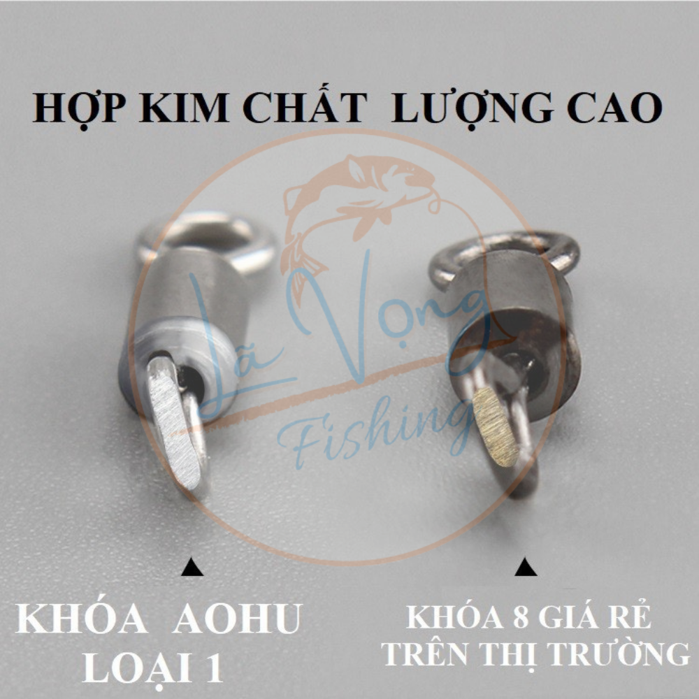 [ Lẻ cái ] Khóa Mani Số 8 Chính Hãng AOHU Chuyên Câu Đơn, Đài