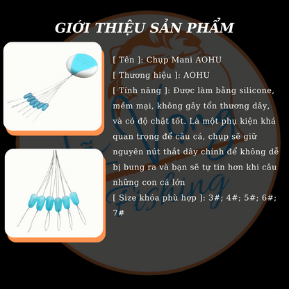 Chụp mani silicon câu Đài AOHU